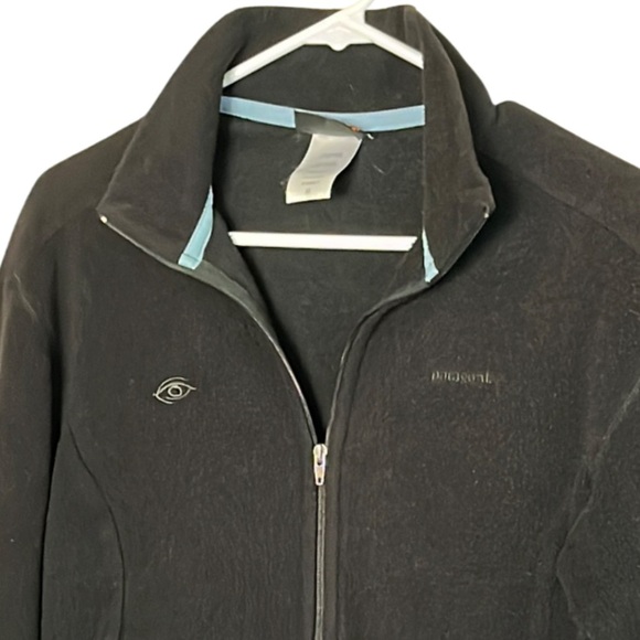 PATAGONIA SYNCHILLA Black Fleece Jacket - Full Zip - Woman’s M - Picture 3 of 10